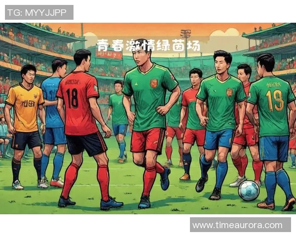 在操场上绘制足球明星的精彩瞬间与青春梦想 在操场上绘制足球明星的精彩瞬间与青春梦想